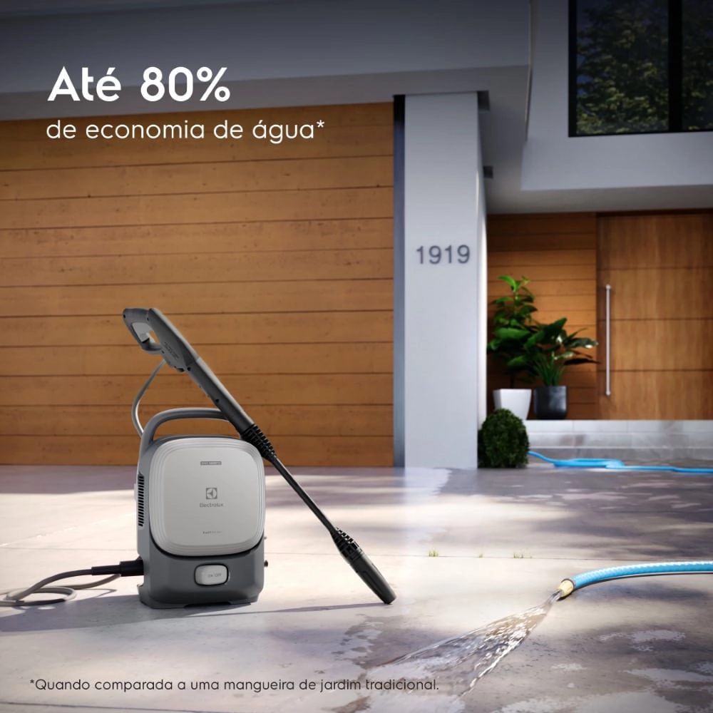 Lavadora de Alta Pressão Electrolux 1600PSI 1400W EasyWash com Engate Rápido (QWS1600) 220V