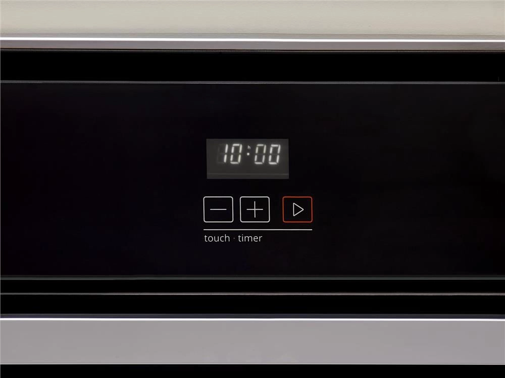 Forno de embutir a gás Brastemp 78 litros Preto com grill e timer touch - BOA84AE 220V