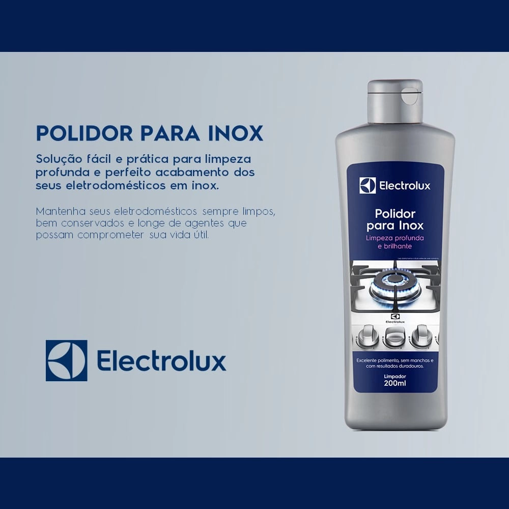 Polidor para Inox Electrolux