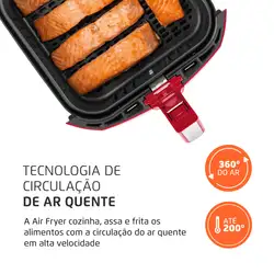 Fritadeira Air Fryer 5 Litros AFN-50-RI Mondial