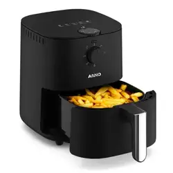 Fritadeira Eletrica Arno Air Fryer Essential AFE3 3,5L 1430W EY1308B2 Preta 220V