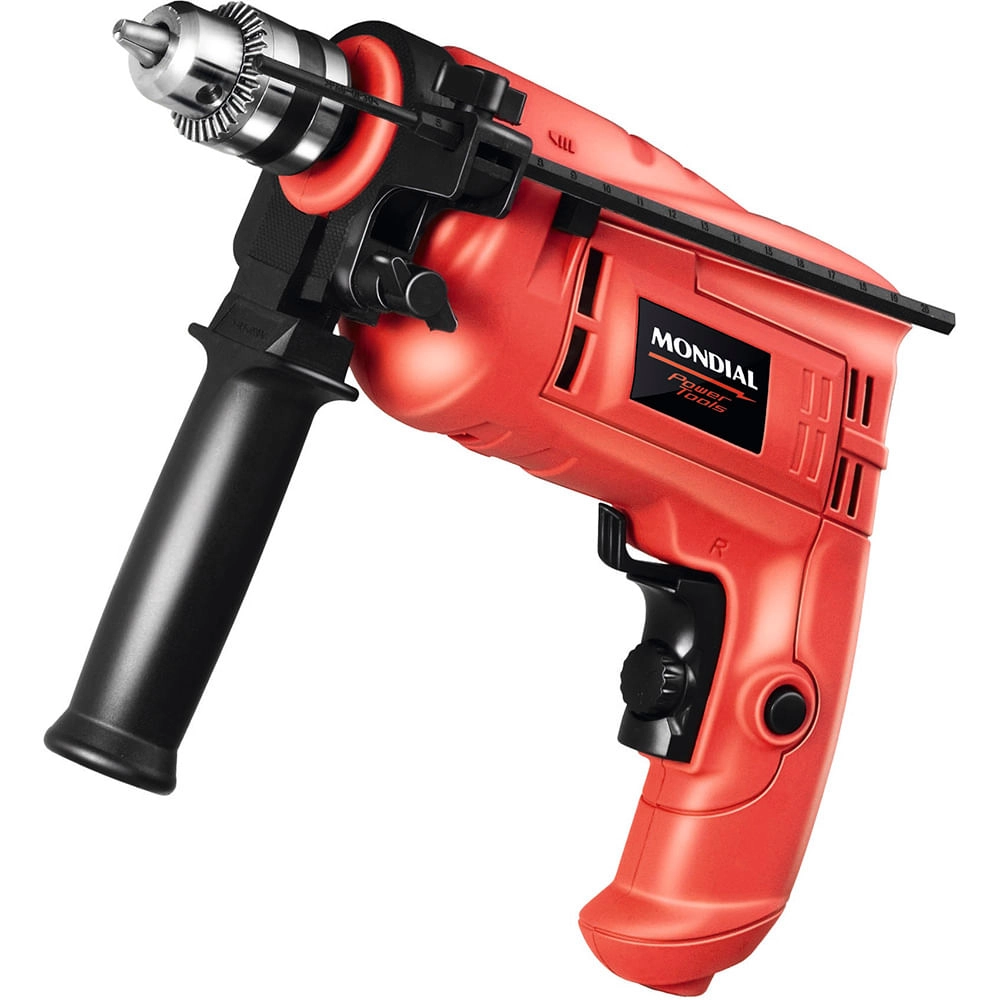 Furadeira de Impacto Mondial Power Tools NFFI-07 FURADEIRA-220V-VERMELHO