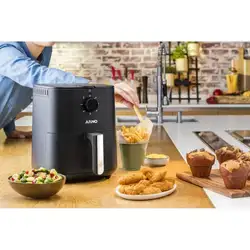 Fritadeira Eletrica Arno Air Fryer Essential AFE3 3,5L 1430W EY1308B2 Preta 220V