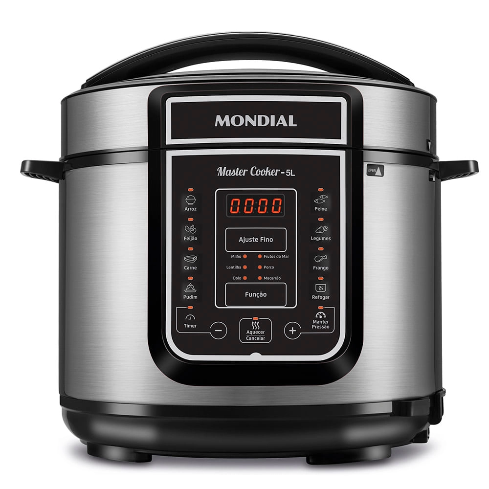 Panela de Pressão Elétrica Mondial  Digital Master Cooker PE-38