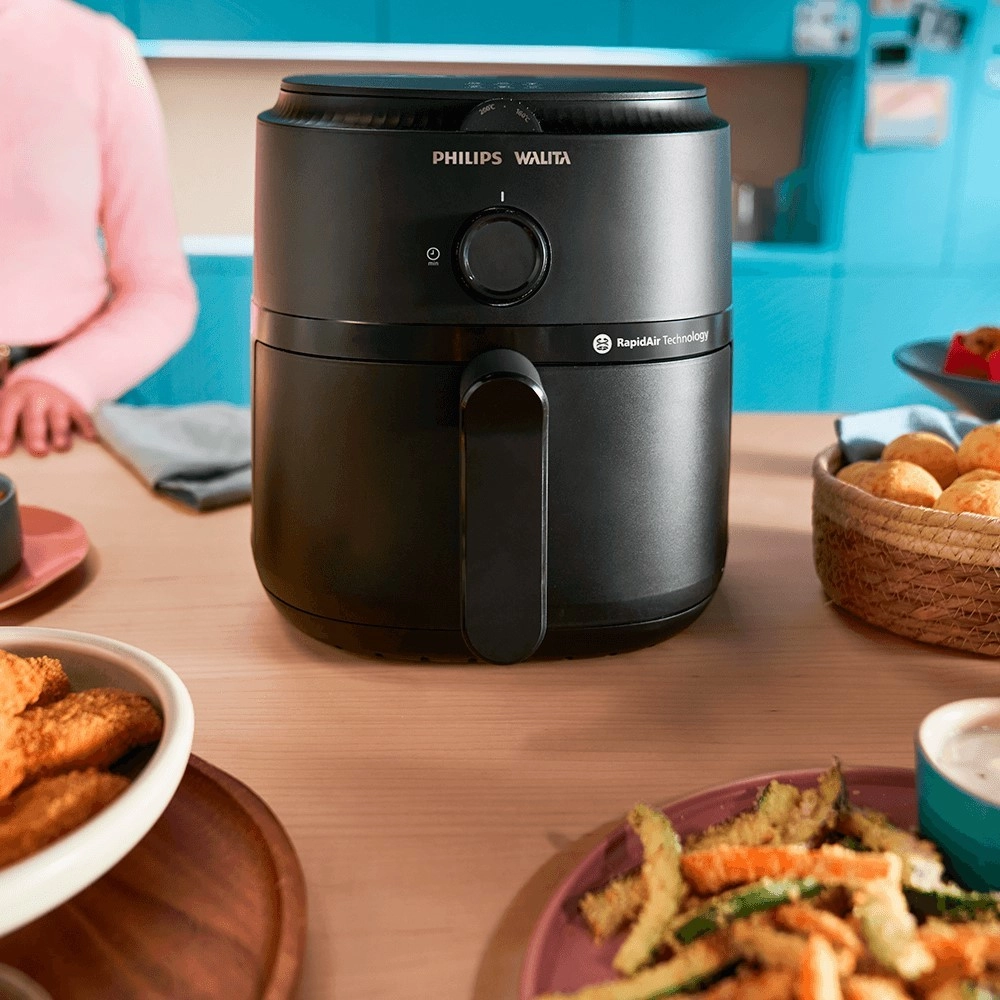 Fritadeira Eletrica Philips Walita Airfryer NA130/09 6,2L Serie 1000 XL Tecnologia RapidAir 1700W Pr