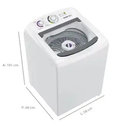 Máquina de Lavar Consul CWH12BBBNA 12Kg Branca 220V