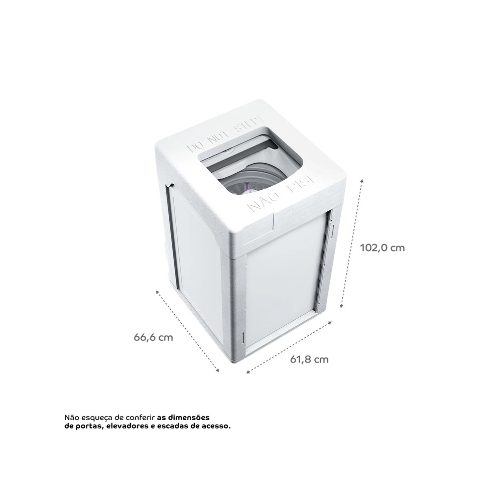 Máquina de Lavar Consul CWH12BBBNA 12Kg Branca 220V