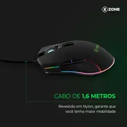 Mouse Gamer Xzone 16400 DPI GMF-02 MOUSE GMF-02 NA 16400 DPI