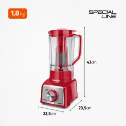 Liquidificador Special Line Mondial L-48-R-SL LIQUIDIFICADOR L-48-R-SL 220V/60Hz