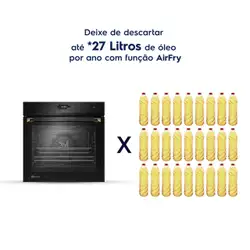 Forno de Embutir Elétrico Electrolux 80L Expert Pro Series com VaporCrisp e Conectividade (OE9XB) 220V