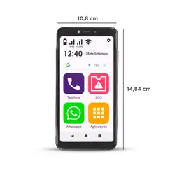 Celular Obasmart Conecta 4G Preto Obabox - OB026OUT [Reembalado] OB026OUT