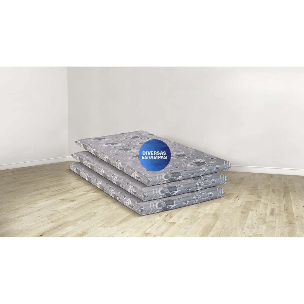 Colchonete Solteiro Espuma D20 78X188X08 Liso 50KG Reconflex