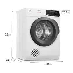 Secadora de Roupas Electrolux 12Kg Branca Premium Care com Autosense (SFP12) 220V