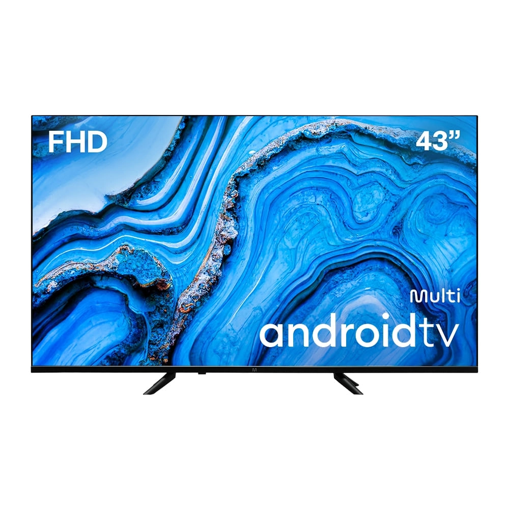 Smart TV Dled 43” FHD Multi Android 3 HDMI 2 USB - TL046M TL046M