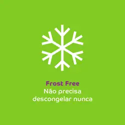 Geladeira Consul Frost Free Duplex com Espaço Flex e Controle Interno de Temperatura 410 litros cor Inox - CRM50FK 220V