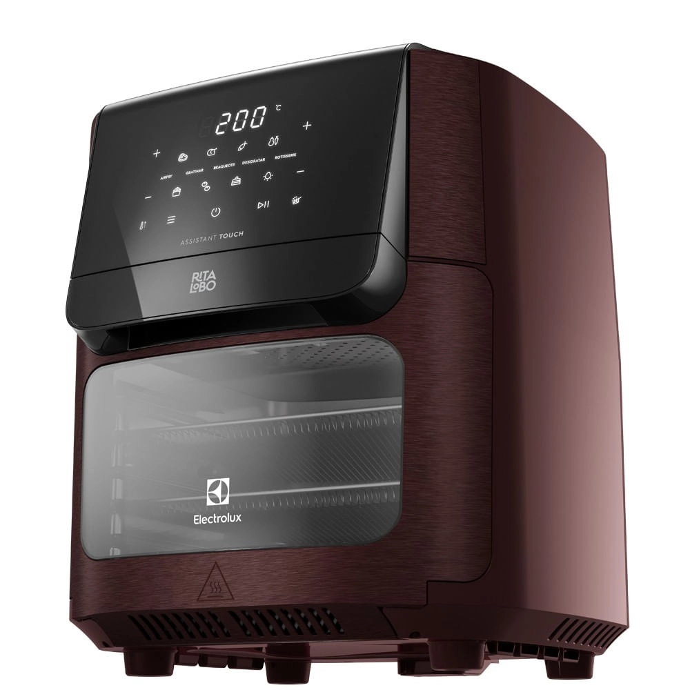 AirFryer Oven Electrolux Digital 12L Experience Vermelha por Rita Lobo (EAF91) 220V