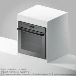 Forno de Embutir Elétrico Electrolux 80L Expert com VaporBake e Conectividade (OE8EW) 220V