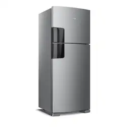 Geladeira Consul Frost Free Duplex com Espaço Flex e Controle Interno de Temperatura 410 litros cor Inox - CRM50FK 220V