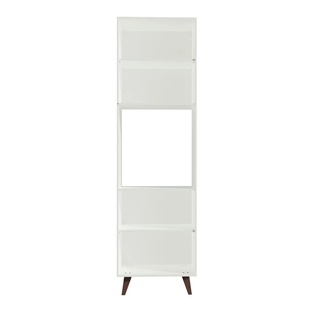 Torre-Quente Madesa Reims 60 cm 2 Portas Branco Cor:Branco