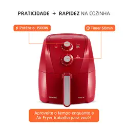 Fritadeira a Ar MondiaL - AFN-40-FR AIR FRYER AFN-40-FR 220V/60HZ .