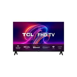 TV LED Smart 43" TCL 43S5400A Full HD Android TV 2 HDMI 1 USB Bluetooth Preto Bivolt