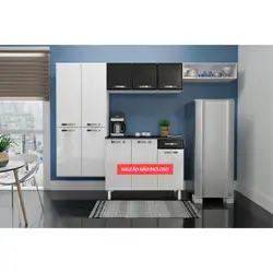 Cozinha de Aço Compacta Telasul Rubi Smart 3 Peças Telasul