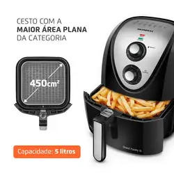 Fritadeira Air Fryer 5 Litros AFN-50-BI Mondial