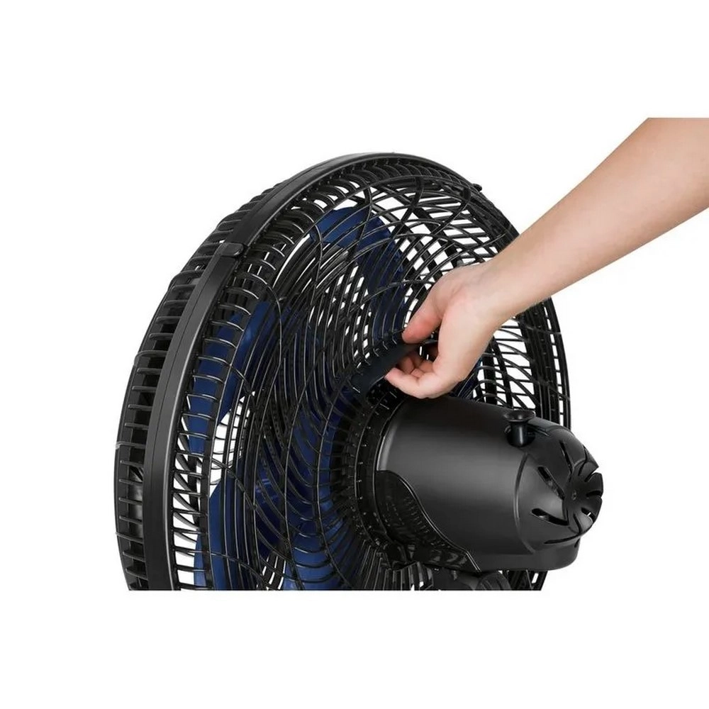 Ventilador de Mesa Arno 40CM VB55 Xtreme Force Breeze Repelente Líquido Desmontável Preto 220V