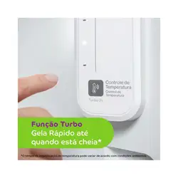 Geladeira Consul Frost Free Duplex CRM44AKBNA 386L Inox 220V