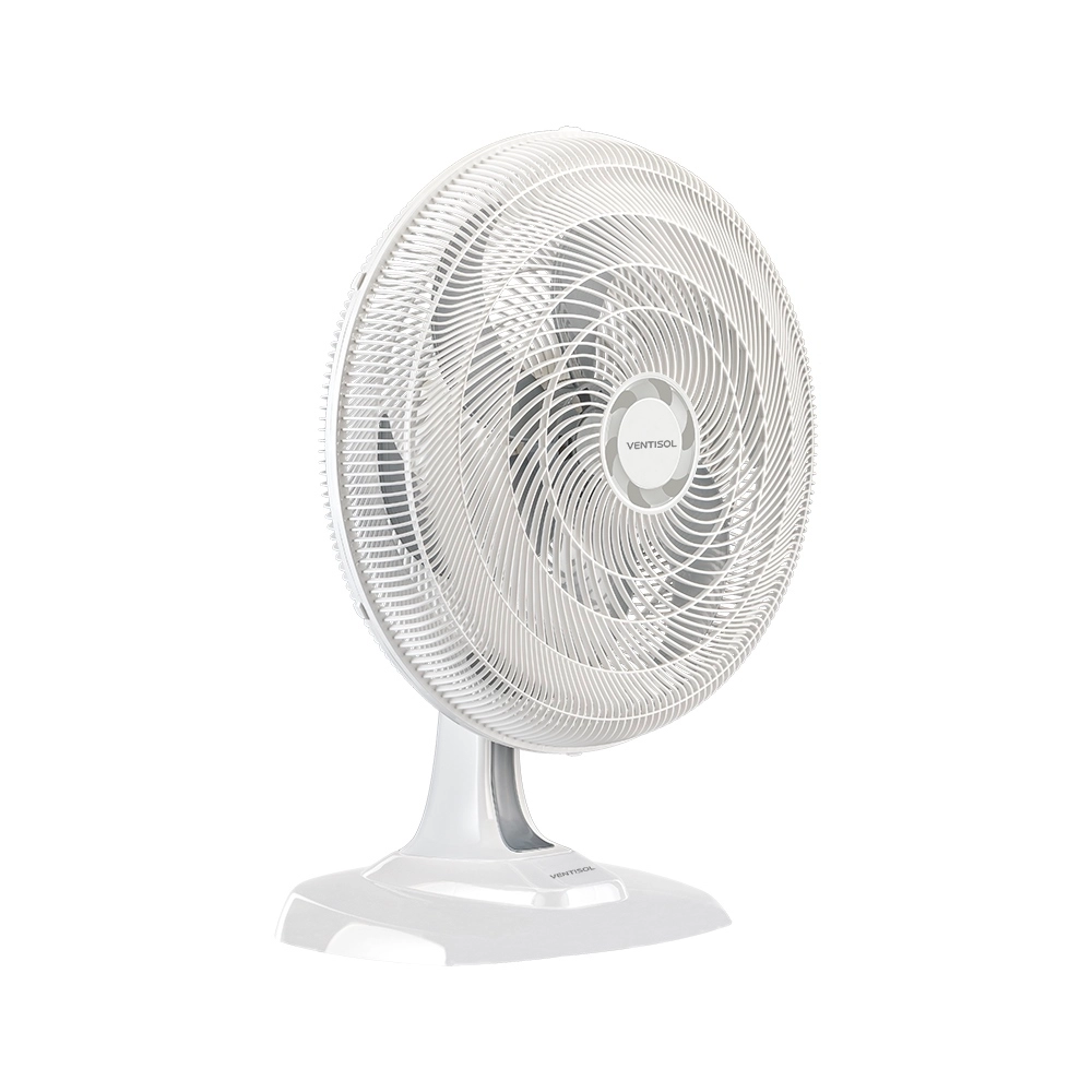 Ventilador de Mesa Ventisol 50CM Mega Turbo 6 Pás Branco 220V