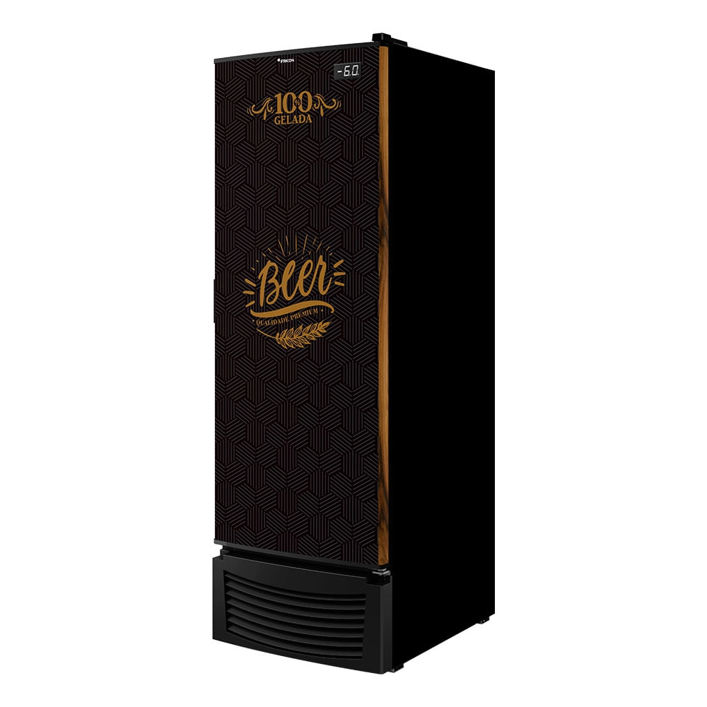 Cervejeira Porta Cega 569 Litros Fricon VCFC569C Preto 220V