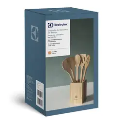 Conjunto de Utensílios de Bambu de 06 Peças - Electrolux