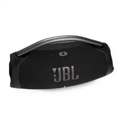 Caixa de Som Portátil Bluetooth JBL BOOMBOX 3 SBLKBR Preto à Prova D'água Preto Bivolt