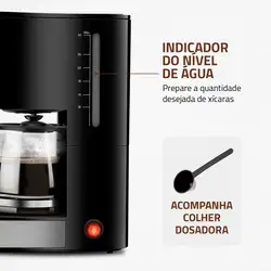 Cafeteira Elétrica Mondial C-44-32X-SI CAFETEIRA C-44-32X-SI 220V/60HZ .