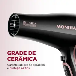 Secador De Cabelos Black Gold Mondial SCN-02 SECADOR CABELO SCN-02 220V/60Hz