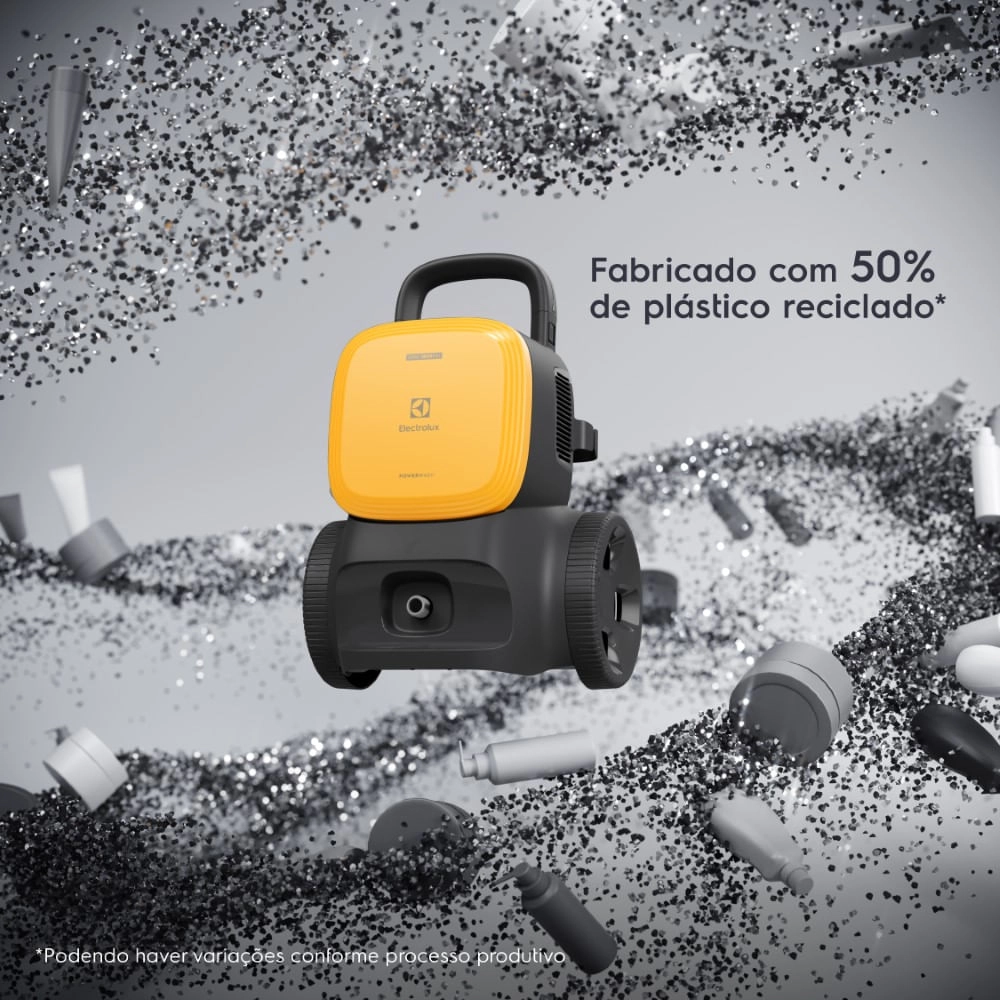 Lavadora de Alta Pressão Electrolux 1800PSI 1400W PowerWash Aplicador Detergente (EWS1800) 220V