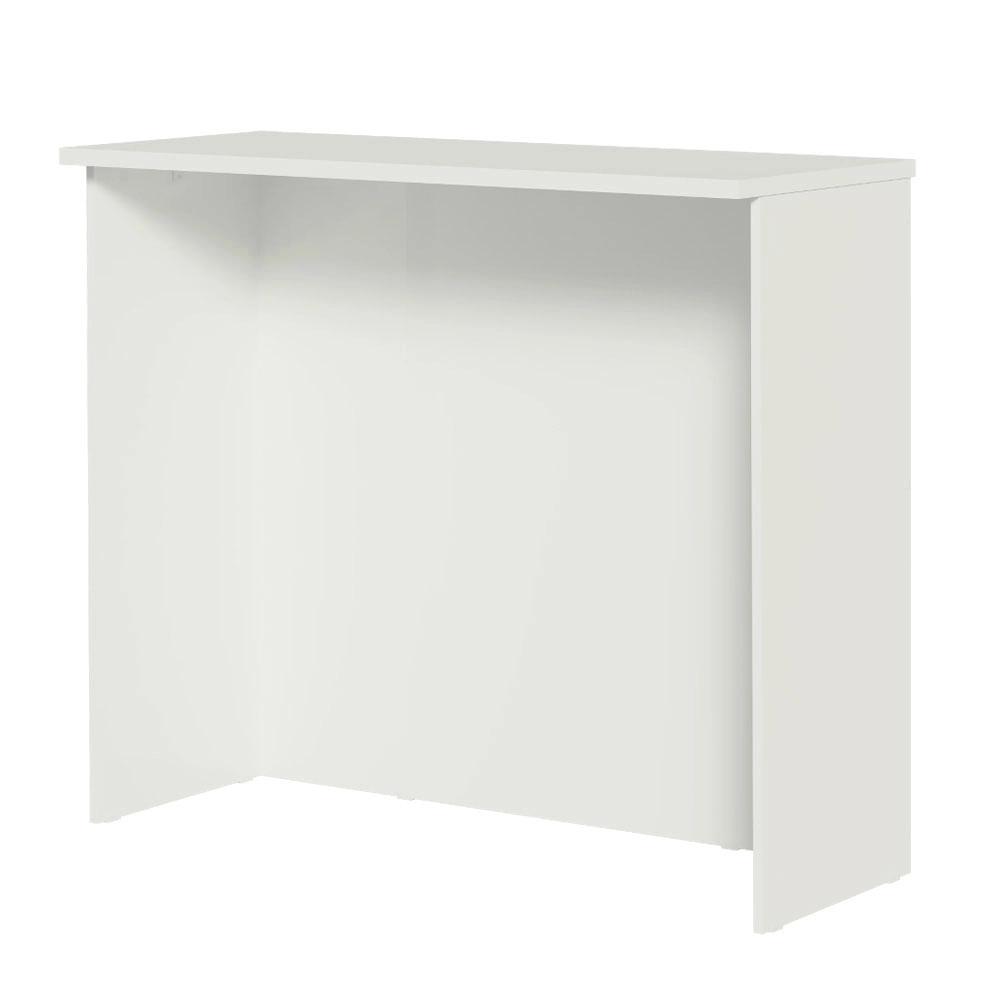 Bancada Ilha para Cozinha 120 cm Branco Madesa Cor:Branco