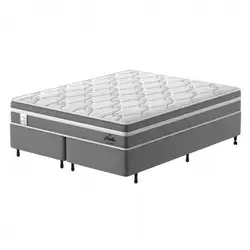 Conjunto Cama Box Queen Mola Ensacada Berlim C/EPS 158X198X68 110KG Probel