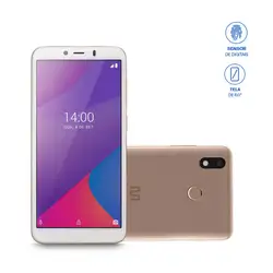 Smartphone G Max Dourado Multilaser - P9108OUT [Reembalado] P9108OUT