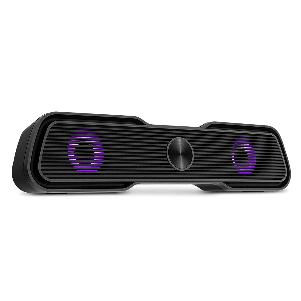 Caixa de Som Soundbar 2.0 Gamer 15w Rms Led Multi - SP953OUT [Reembalado] SP953OUT