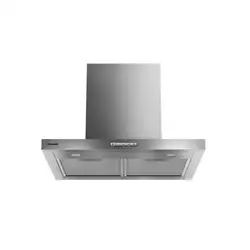 Coifa de Parede Panasonic Filtro de Gordura Removível 60cm Inox - FV-6HSUB2 220v