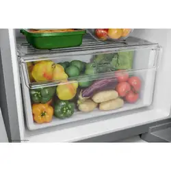 Geladeira Consul Frost Free Duplex com Espaço Flex e Controle Interno de Temperatura 410 litros cor Inox - CRM50FK 220V