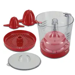 Espremedor de Frutas Philco PEF700V Vermelho 1,5L 70W 220V