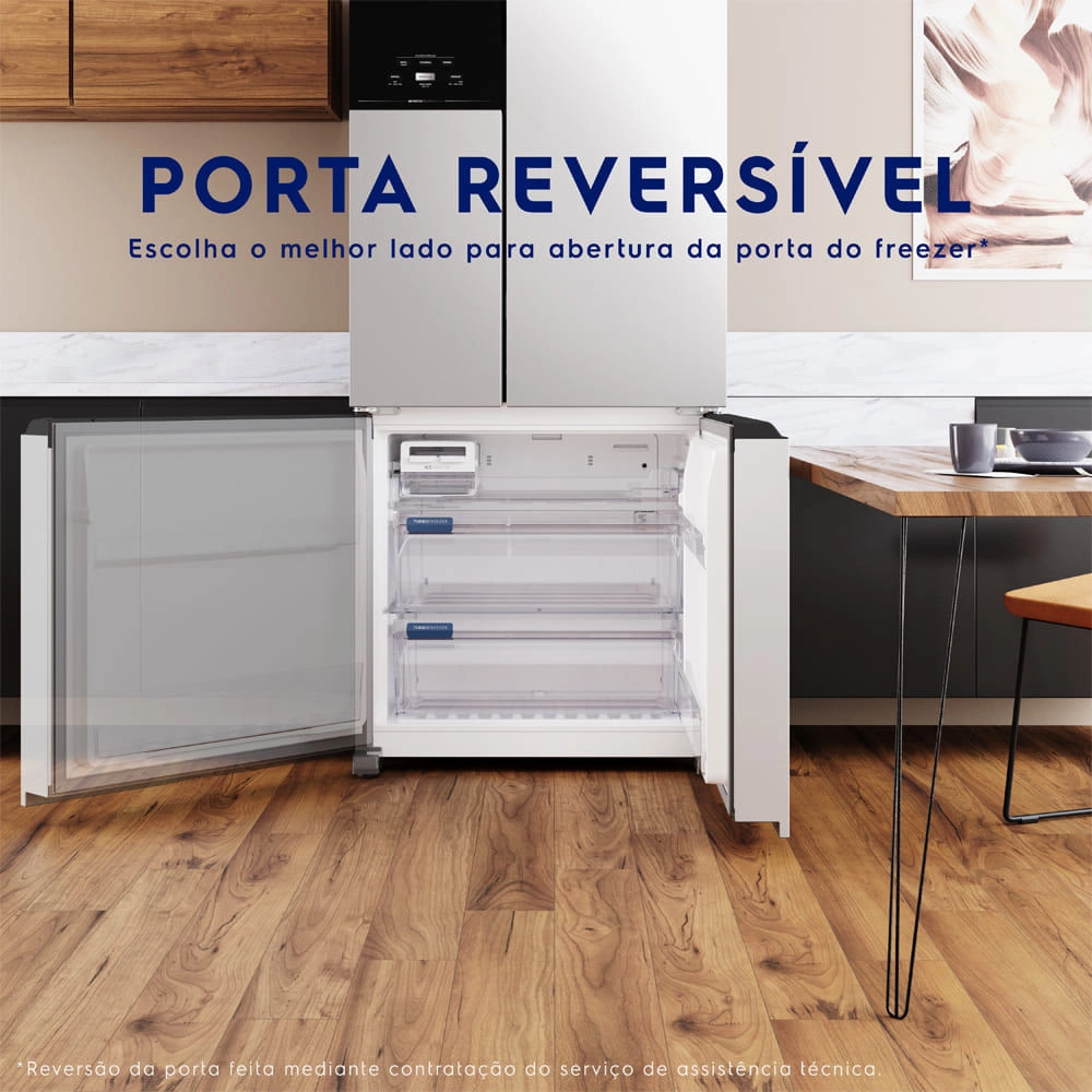 Geladeira Electrolux Frost Free Multidoor Efficient Com Autosense e Inverter 590L Branca (IM8) 220V