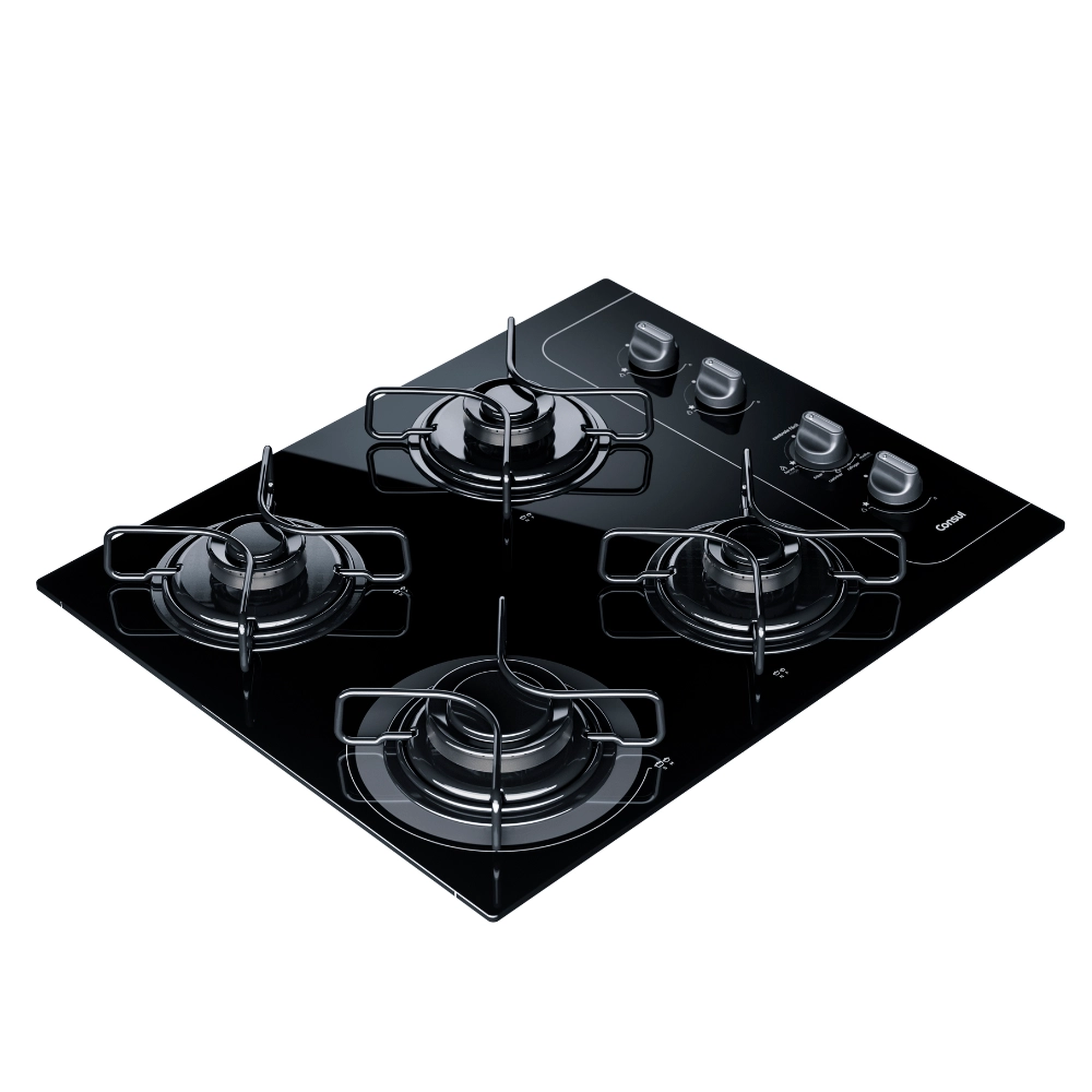 Cooktop 4 bocas Consul com controle fácil e acendimento automático - CD060AE BIVOLT