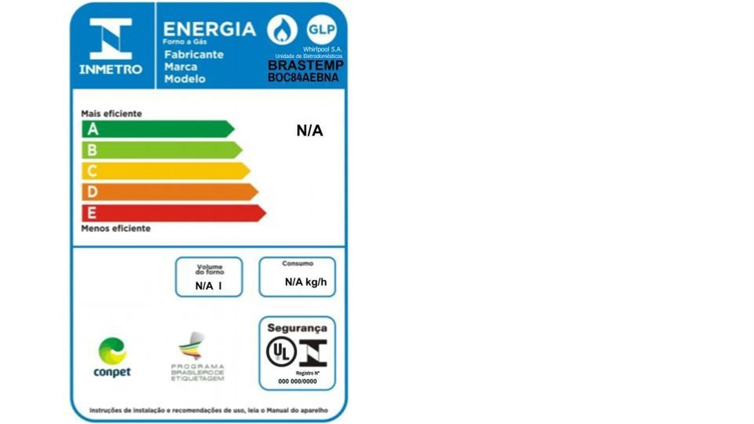 Fogão Consul 4 bocas cor Inox com mesa de vidro e trempe de ferro fundido - CFO4VAR BIVOLT