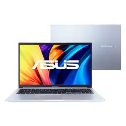 Notebook Asus Vivobook Core i3 4GB 256 GB SSD Tela 15,60 Windows 11 X1502ZA-EJ1764W Prata Metálico