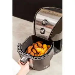 Fritadeira Elétrica Britânia Air Fryer BFR40PI 5L 1500W Preto/Inox 220V