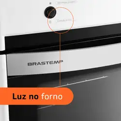 Fogão 4 Bocas Brastemp Clean BFO4NAB Bivolt