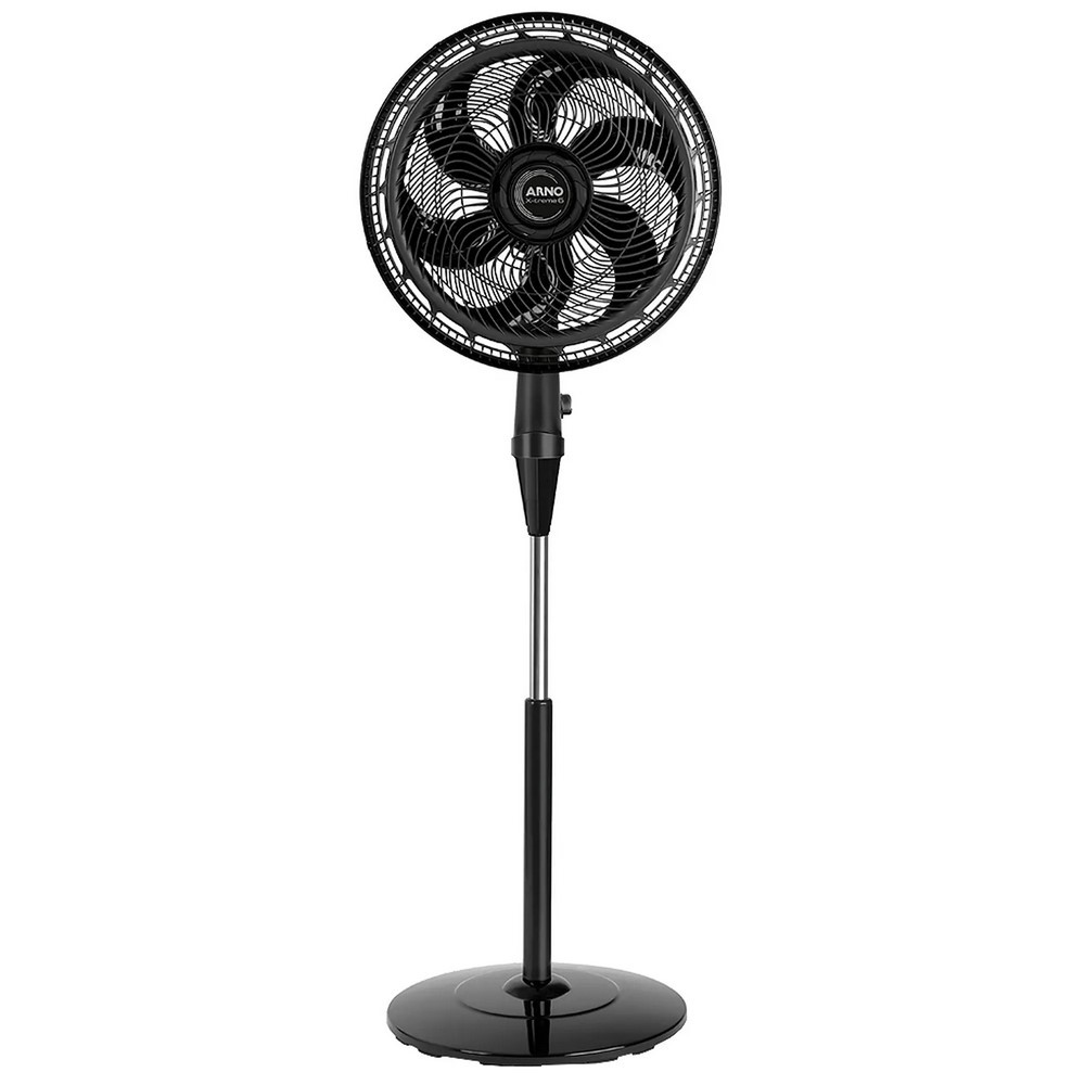 Ventilador de Coluna Arno 40CM X-treme 6 VE6C VE2480B4 6 Pás 140W Preto 220V